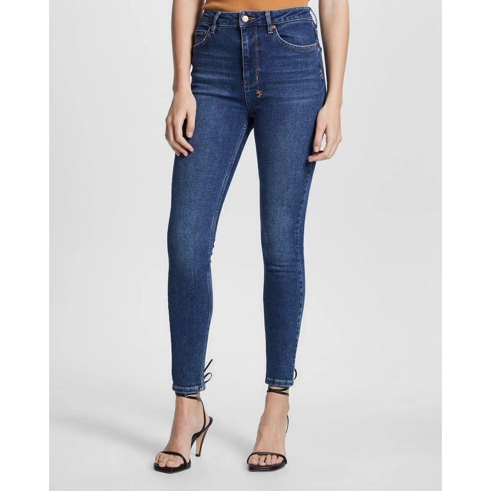 Ksubi Hi N Wasted Bluebell High Rise Super Skinny Streetwear Jeans Women’s Sz 28